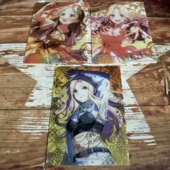 学マス クリアカード 箔押し 十王星南