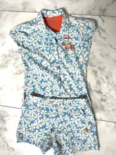 Le coq sportif 花柄ゴルフウェアセット