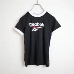 【古着・サイズS】リーボック スポーツTシャツ キッズ レディーズ 半袖