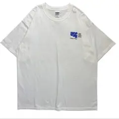 USG ビルディング ザ フューチャー プリントTシャツ GILDAN 企業t