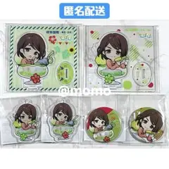 呪術廻戦×まるくじ 家入硝子 アクスタ アクキー 缶バッジ 【ちゃぽんっ!】