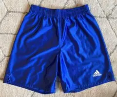 150㎝ アディダス adidas ブルー サッカー ハーフパンツ 日本製