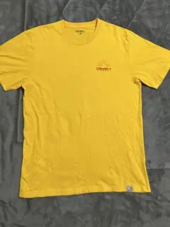 Carhartt XL MADE IN BULGARIAイエロー Tシャツ