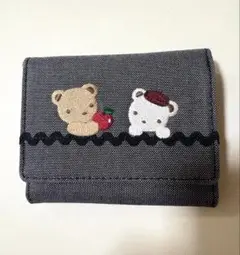 【美品】ファミリア　三つ折り　財布　ウォレットケース　希少