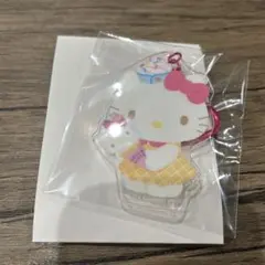 サンリオ　アクリルキーホルダー　ハローキティ　ローソン限定