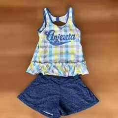 Anjereta チェック柄水着セット