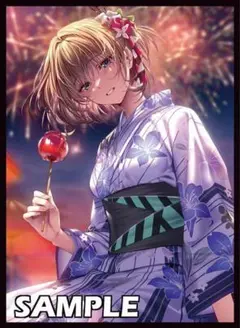 高垣楓 カードスリーブ アイドルマスターシンデレラガールズ デレマス ピロ水 ③