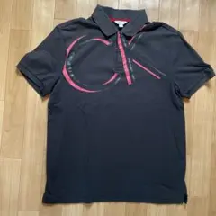 Calvin Klein ブラック ポロシャツ S