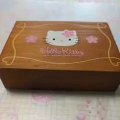 Hello Kitty コレクションボックス 木製