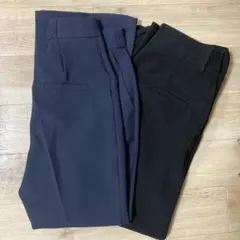 ベースメントオンライン　2点セット　センタープレスワイドパンツ　フレアパンツ
