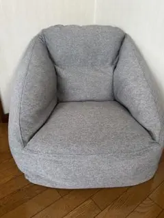 美品　無印良品グレー　 空気でできたソファ