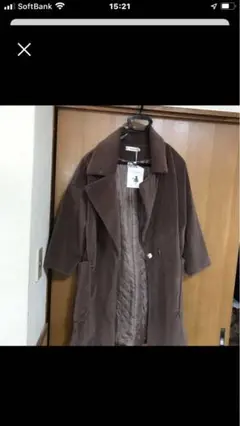 新品コート❣️裏地付。