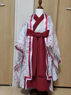 ハンドメイドお姫さま衣装✿十二単風✿80-90cm ハンドメイドお姫さま衣装✿十二単風✿80-90cm