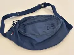 【美品・値下げ中！！】MILLETミレー　ネイビー ボディバッグ・ウエストポーチ