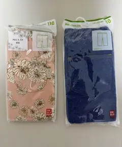 【新品未使用品】ユニクロ　レギンス（7分丈）　100