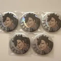 ハイキュー!! 黒尾鉄朗 ジャンプGIGA メタリック缶バッジ