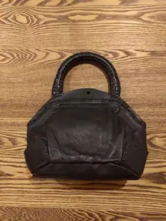 ebagos エバゴス ジープレザーミニバッグ