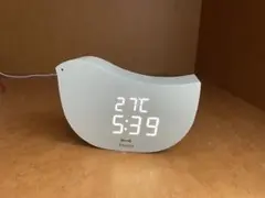 BRUNO 鳥型置時計 ホワイト