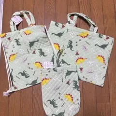 新品　キルト　レッスンバック　男の子　キッズ　子供　入園　通園　キルトバック