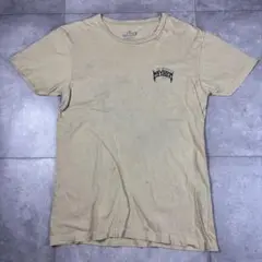 古着 ロスト サーフィン lost Mayhem ベージュ Tシャツ S 汚れ有