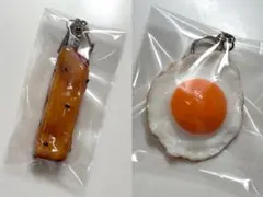 元祖食品サンプル屋 大学芋 目玉焼き キーホルダー 食品サンプル