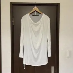 Archive SCHLUSSEL シュリセル レイヤードドレープカットソー L