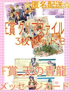 遙かなる時空の中で25周年記念くじ クリアファイル メッセージカード