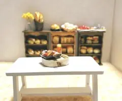 【ミニチュア スイーツ】ふわとろフレンチトーストセット。