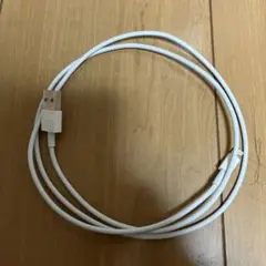 Apple Lightningケーブル ホワイト