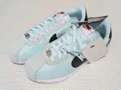 ナイキ NIKE コルテッツ 22.5 水色 ブルー ブラック 黒 スニーカー