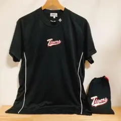 【阪神タイガース】ドライストレッチシャツ M-Lサイズ ポーチ付 ファンブック
