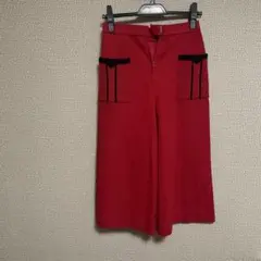 ROUBENIレディースズボン　[ポケット２つ付き] レッド