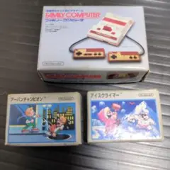 ファミリーコンピュータ ＆ゲーム2本セット ミニチュア本物そっくり!?