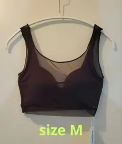 NICENICE MOMENT メッシュブラタンク ブラウン M