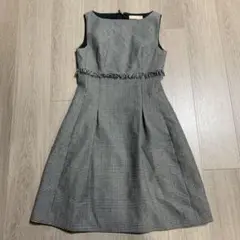 maglie マーリエ エフデ チェックワンピース