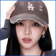 MLB ドジャース キャップ カリナ 着用モデル　韓国限定　Dodgersトレカ 大人気‼️ MLB ドジャース キャップ カリナ 着用モデル 韓国限定