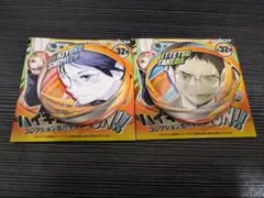 ハイキュー!! 烏野 清水潔子 武田一鉄 缶バッジコレクションFUN 2点セット