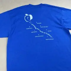 90s フルーツオブザルーム Tシャツ リンゴ 健康増進 USA レア