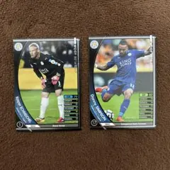 wccf サッカーカード プレミアリーグ レスターセット