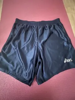 asics バレーボールパンツ Ｌ紺