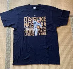 松坂大輔 引退記念Tシャツ XL 埼玉西武ライオンズ