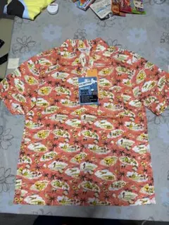 FIVE BROTHER HAWAIIAN SHIRT pink 新品未使用