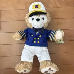 【新品未使用】ディズニー クルーズライン ダッフィー 船長 ぬいぐるみ