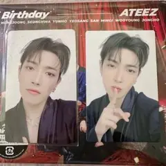 ATEEZ ホンジュン BIRTHDAY トレカ 2枚セット