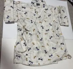トンボ柄甚平 サイズ130 ショートパンツ付き