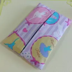 ポケットテッシュケースハンドメイド☆ポケットテッシュカバーハンドメイド☆バレエ柄