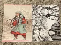 乙嫁語り　クリアファイル　パリヤ　２枚セット　森薫と入江亜季展　森薫