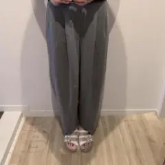 【新品】バレルレッグパンツ