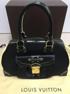 ルイヴィトン スハリ シュペールブ ノワール ハンドバッグ ボストンバッグ 本物