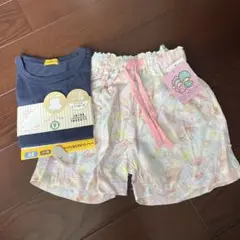 新品　Tシャツ＆ショートパンツセット 80 サンリオ　キキララ